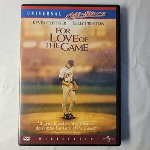 Universal DVD For Love of the Game‎ Widescreen Edition Sports Drama